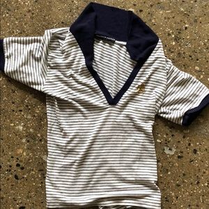 Brandy Melville striped sailor top